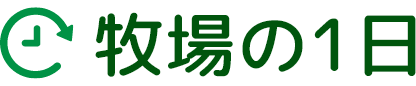 牧場の1日